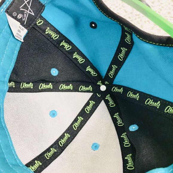 Aksels T Rex Dinosaur Snapback Embroidery Cap Flatbill Adjustable Hat - Picture 6 of 8